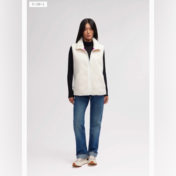 PAJAR 3 in 1 Astra Vibrant Pink Puffer Jacket - Picture 5 of 16